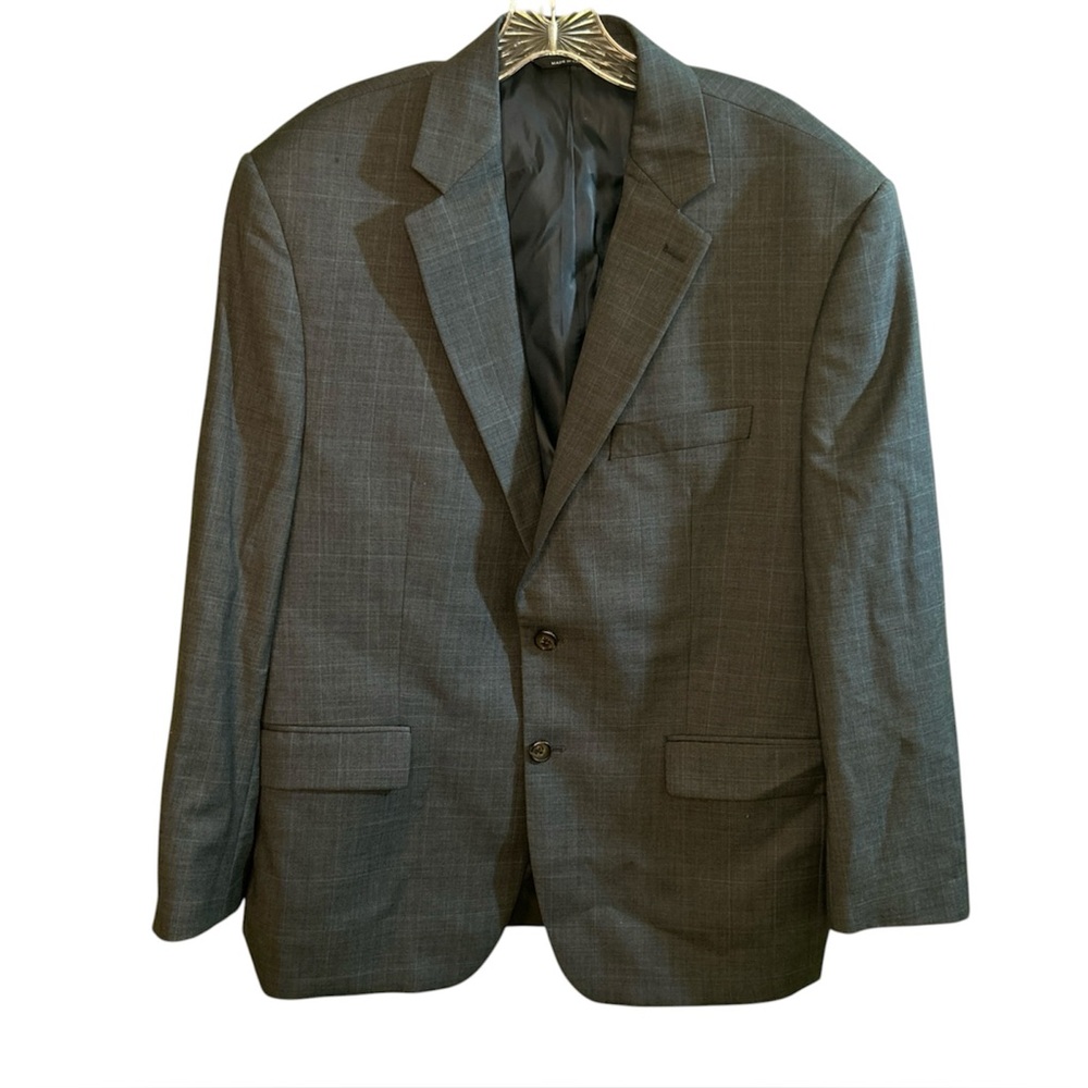 Ralph Lauren Blue pinstripe Two-Button Suit Jacket